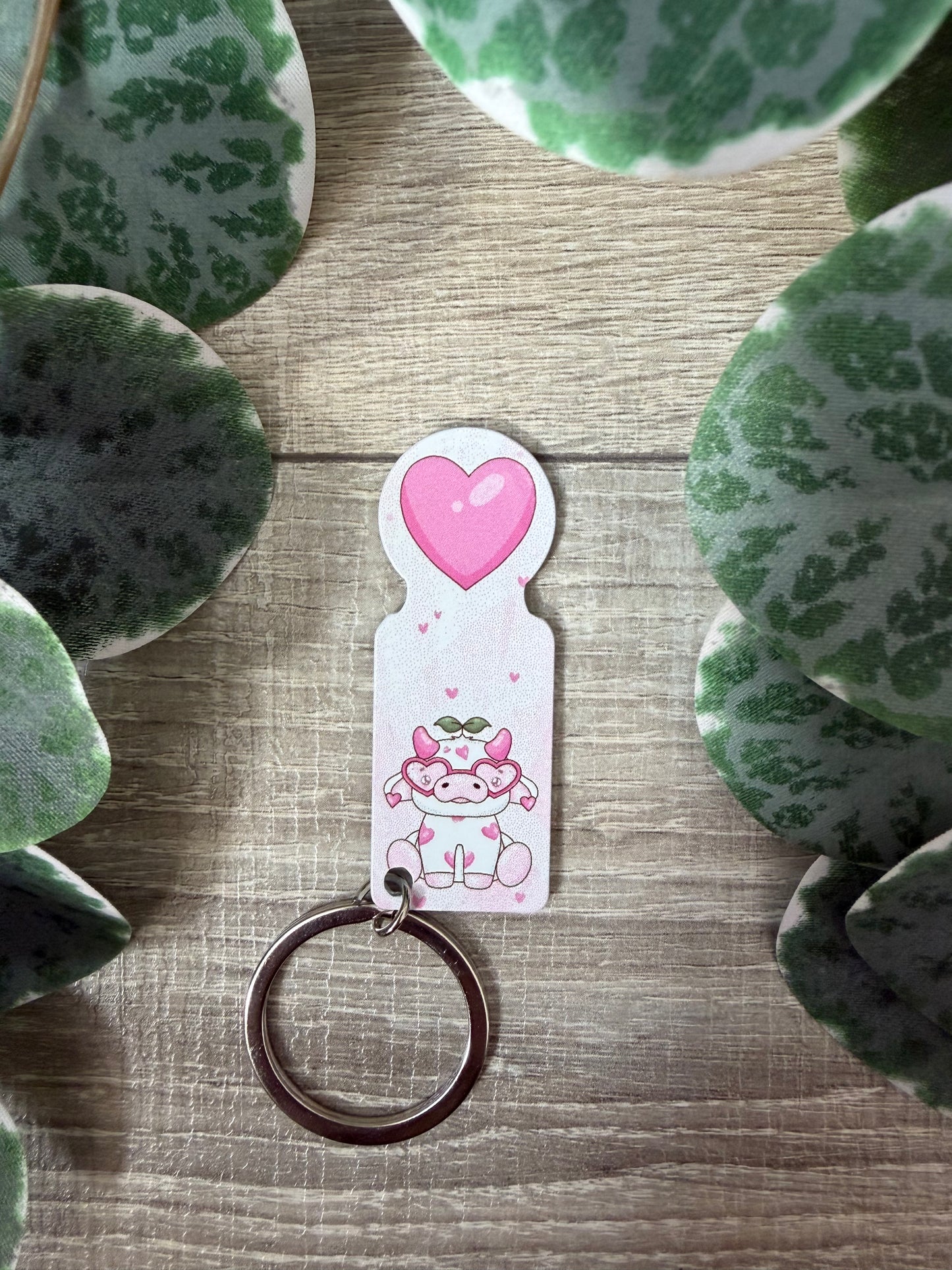 Wagenlöser Valentinestag Kuh kawaii Einkaufchip