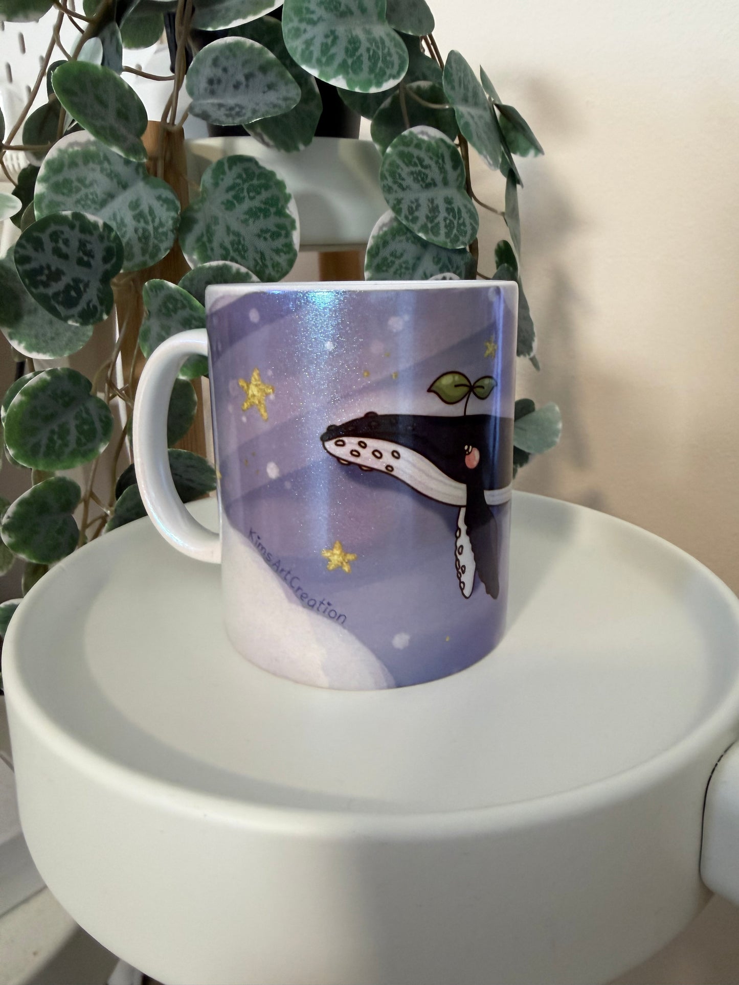 Tasse Buckelwal glitzer