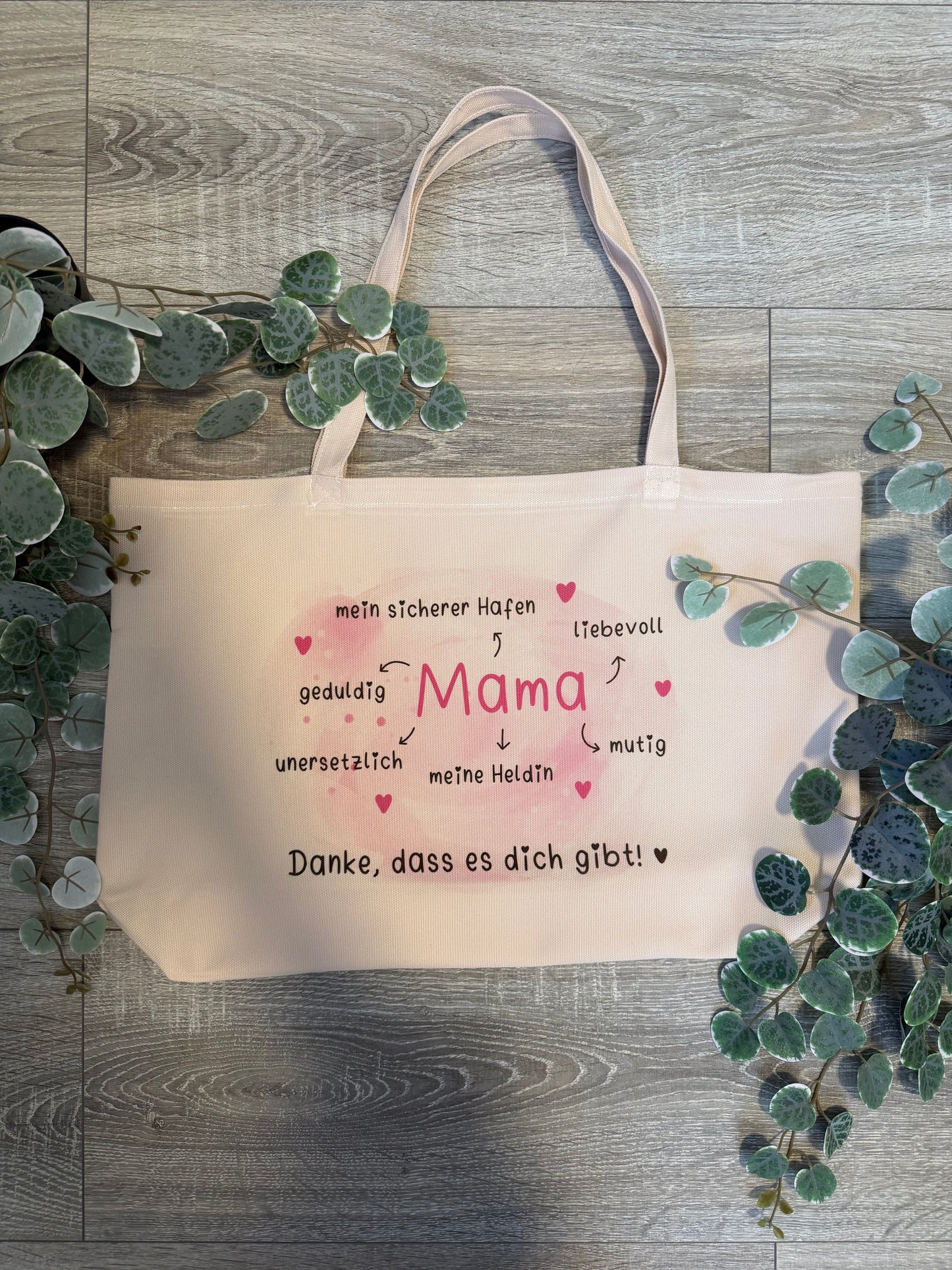 Tasche breit Muttertag kawaii