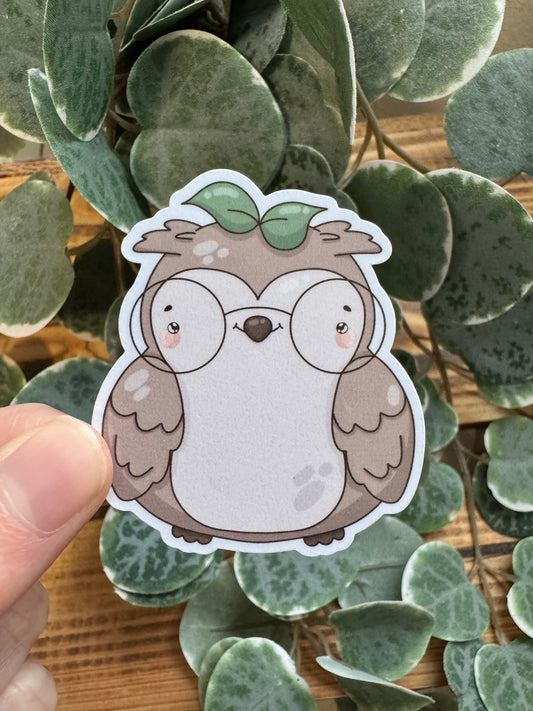 Kawaii Sticker Eule cute Laptop Aufkleber