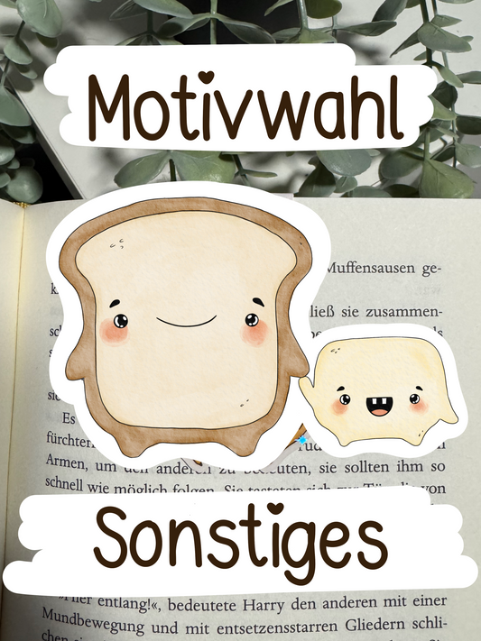 Lesezeichen magnetisch Motivwahl sonstiges