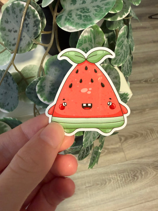 Sticker Wassermelone kawaii
