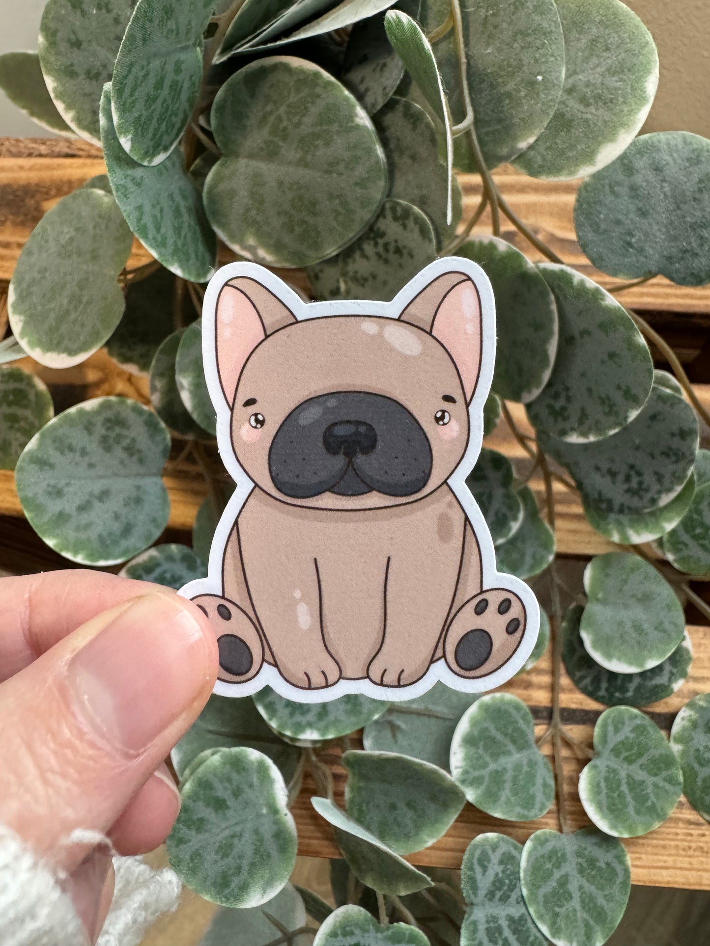 Französische Bulldogge Sticker kawaii Frenchie