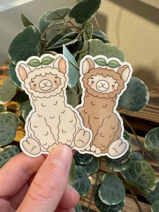 Alpaka Sticker kawaii