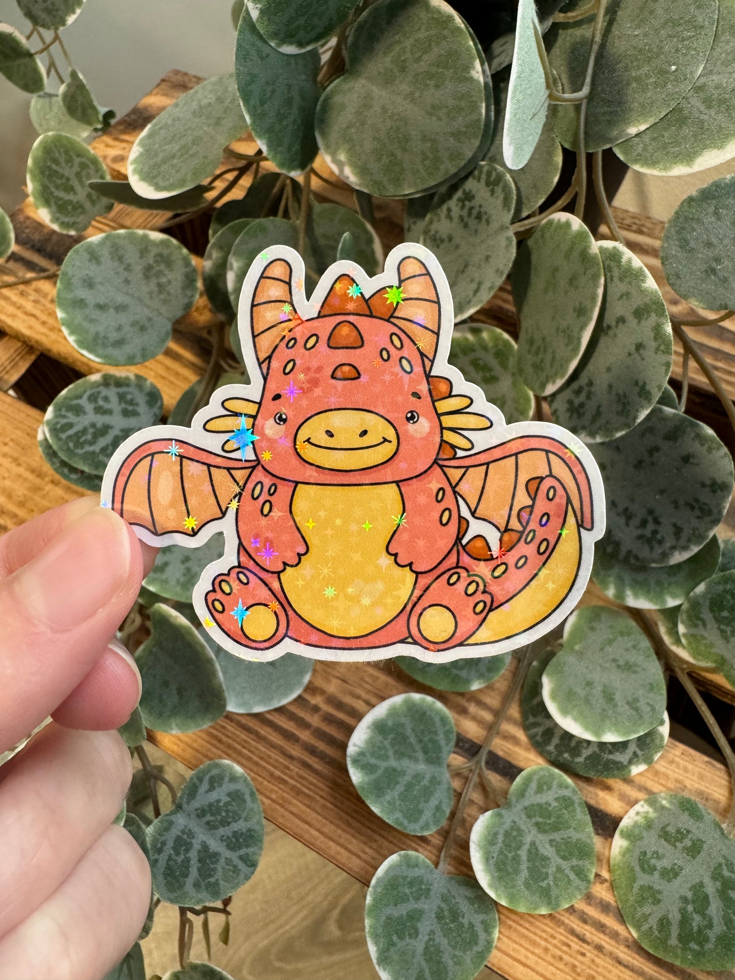 Kawaii Sticker Drache cute Laptop Aufkleber