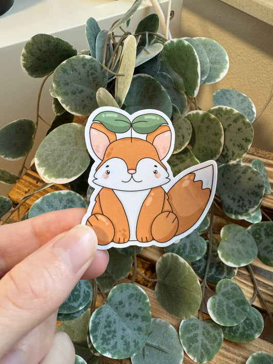 Kawaii Sticker Fuchs cute Laptop Aufkleber