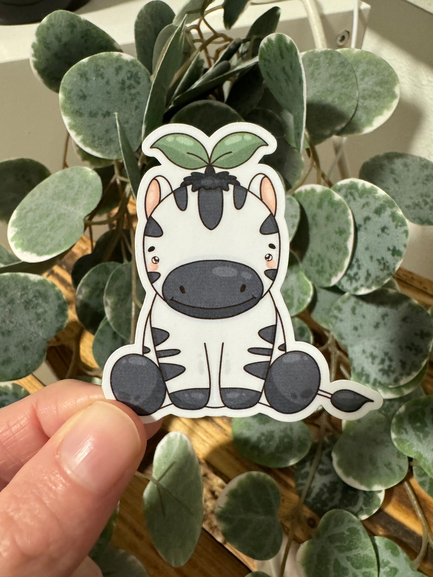 Kawaii Sticker Zebra cute Laptop Aufkleber