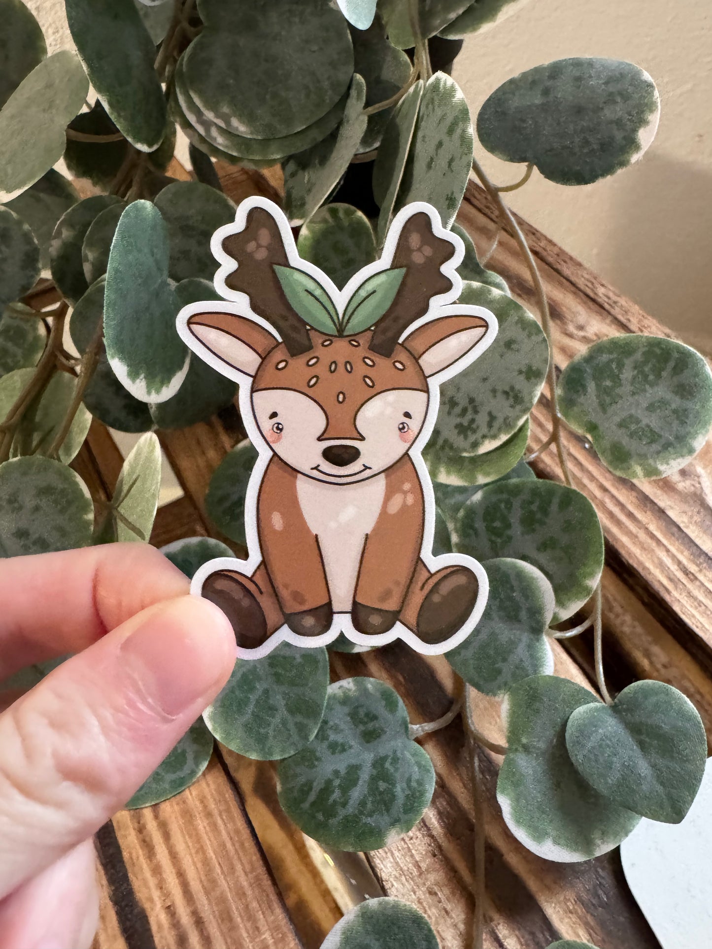 Kawaii Sticker Rentier cute Laptop Aufkleber