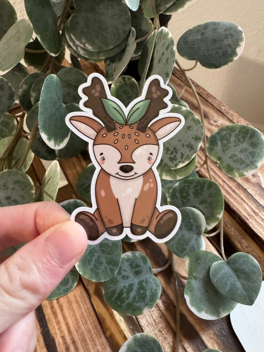 Kawaii Sticker Rentier cute Laptop Aufkleber