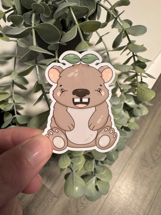 Kawaii Sticker Quokka cute Laptop Aufkleber