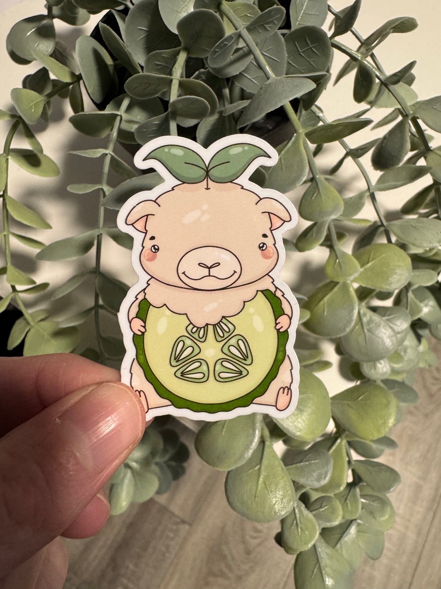 Kawaii Sticker Meerschweinchen cute Laptop Aufkleber