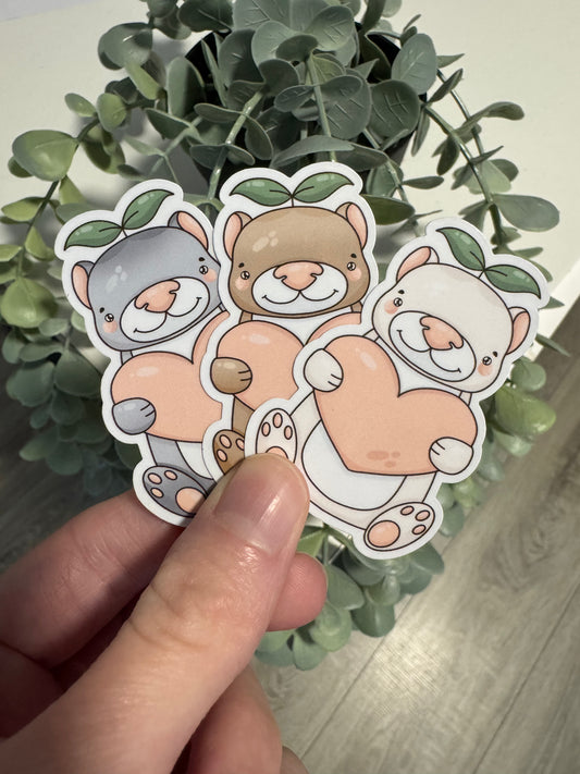 Kawaii Sticker Frettchen cute Laptop Aufkleber