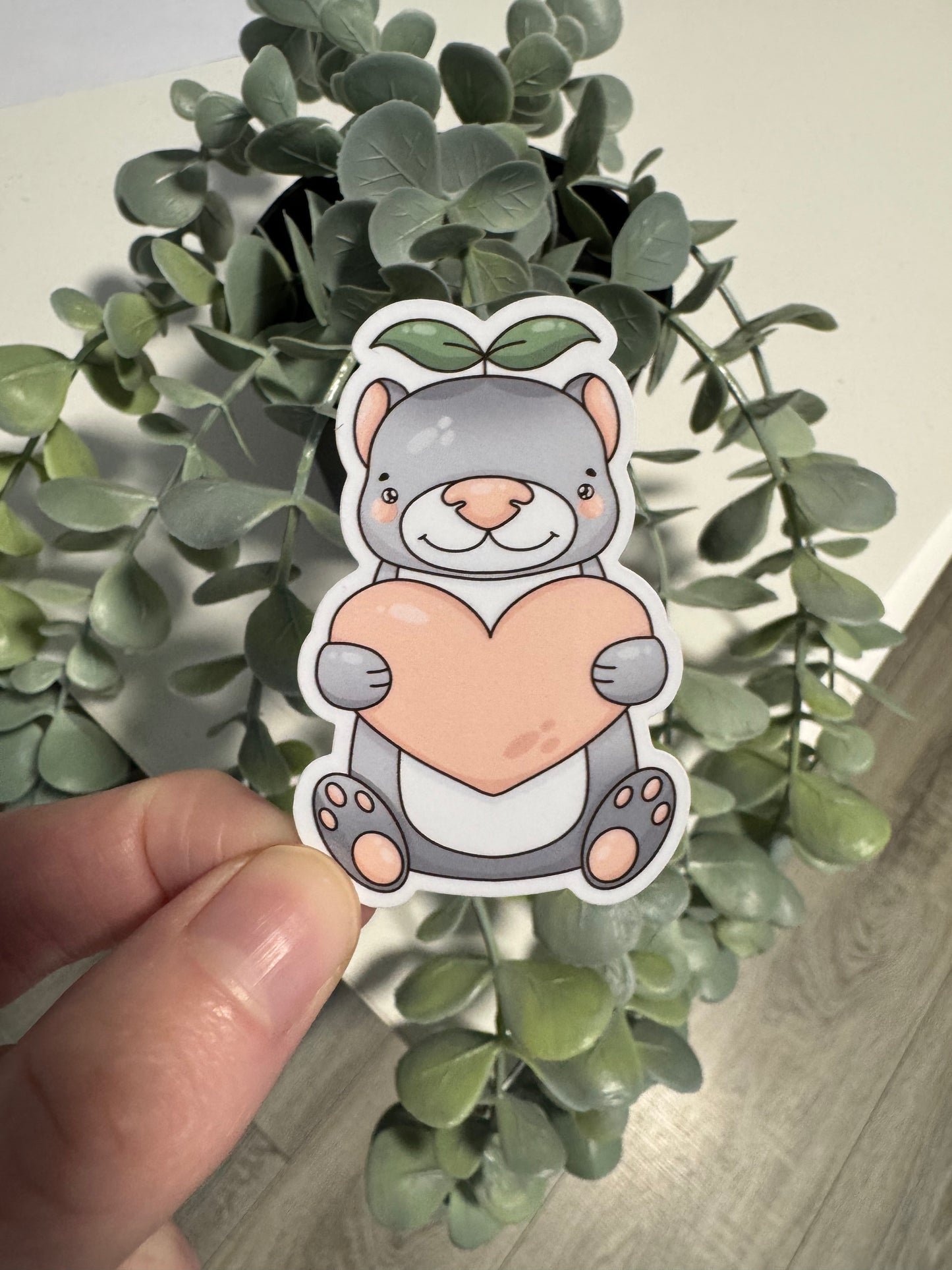Kawaii Sticker Frettchen cute Laptop Aufkleber