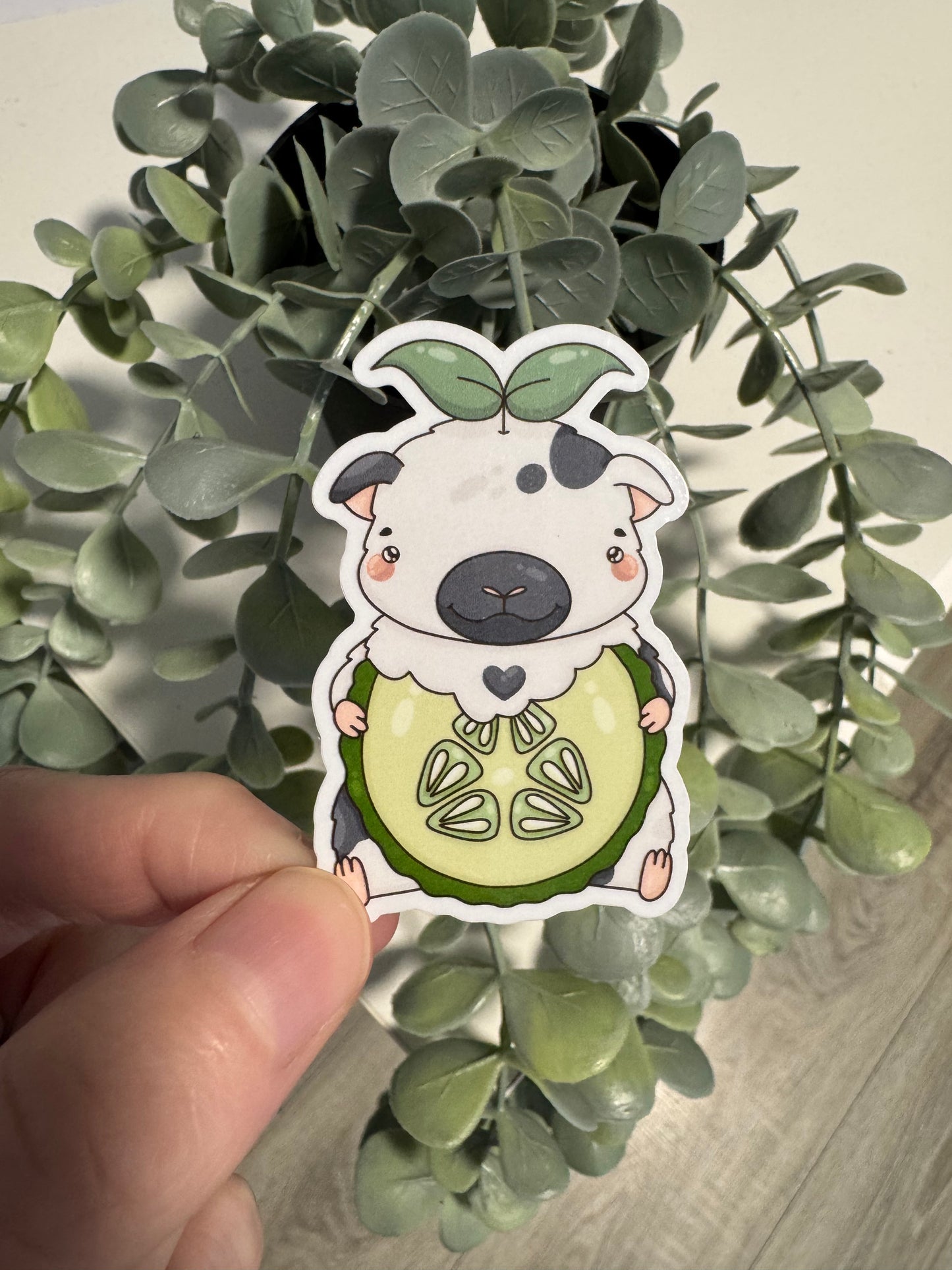 Kawaii Sticker Meerschweinchen cute Laptop Aufkleber