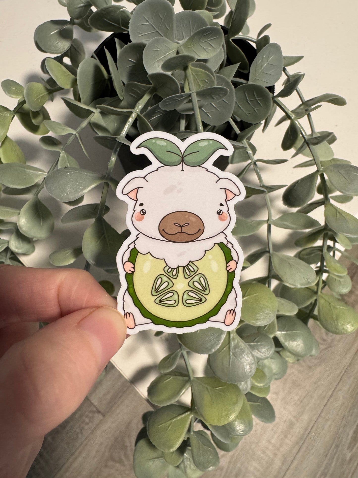 Kawaii Sticker Meerschweinchen cute Laptop Aufkleber