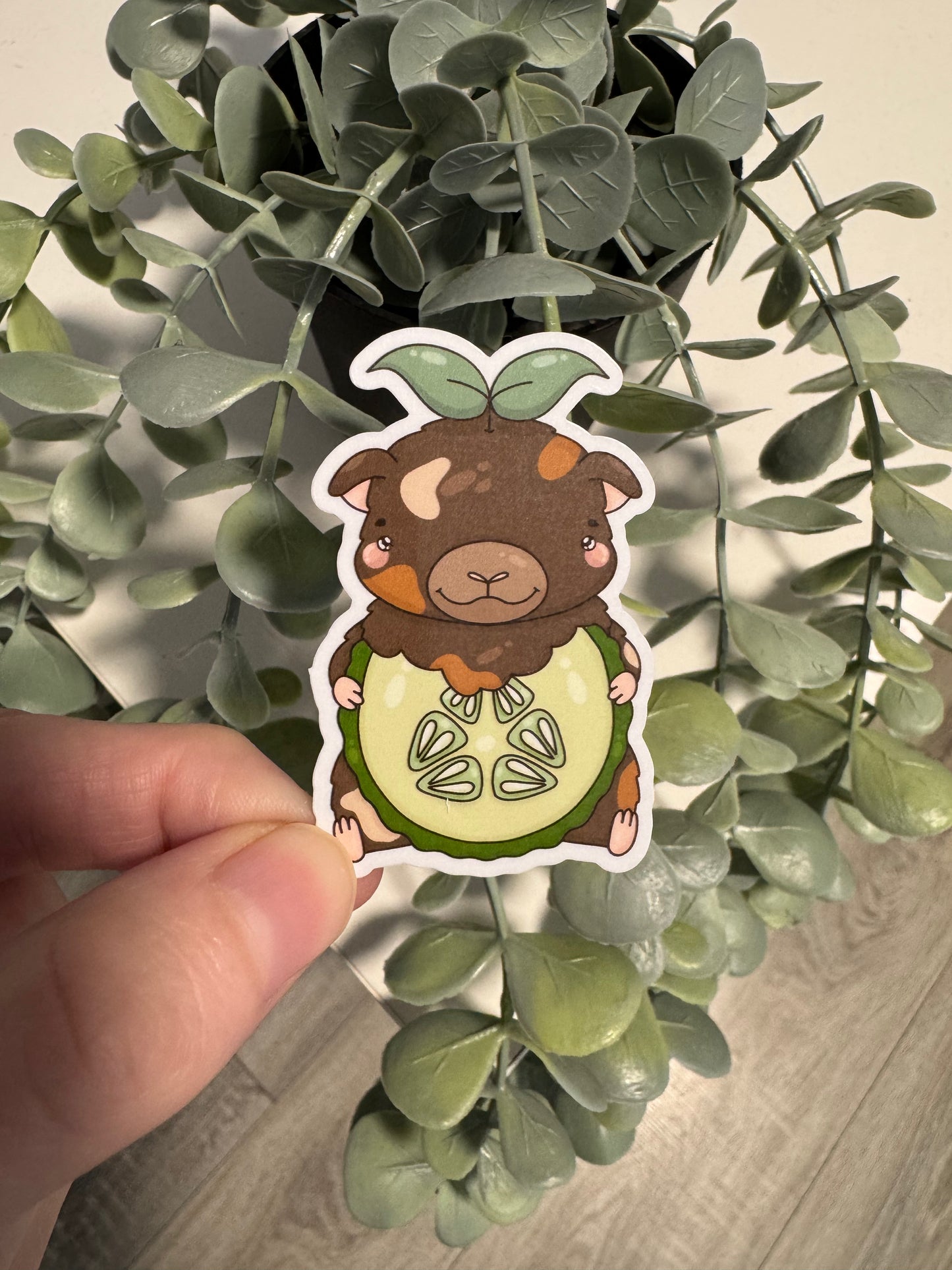 Kawaii Sticker Meerschweinchen cute Laptop Aufkleber