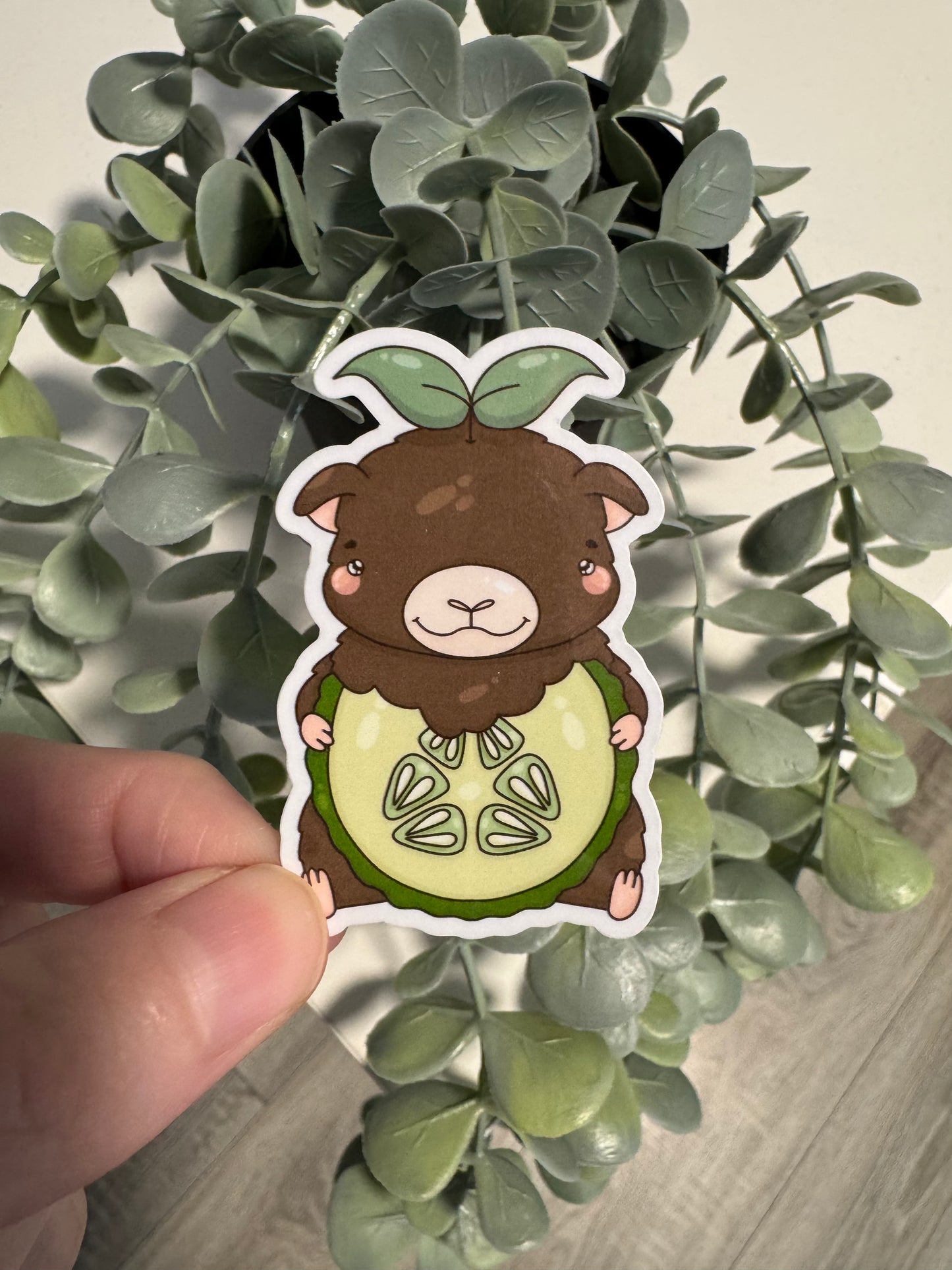 Kawaii Sticker Meerschweinchen cute Laptop Aufkleber