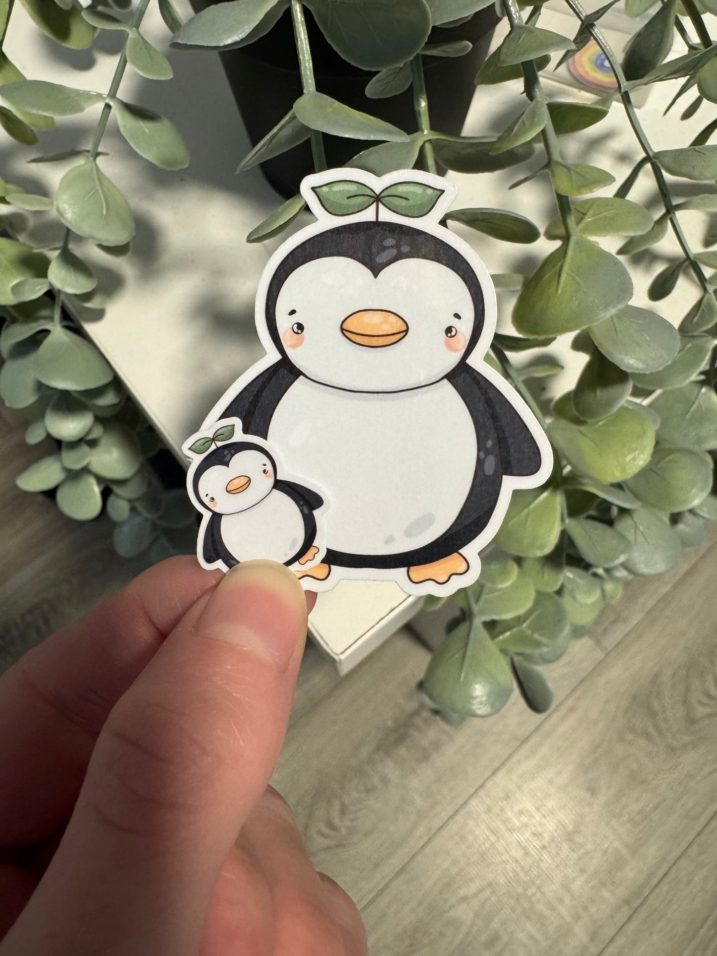 Kawaii Sticker Pinguin cute Laptop Aufkleber