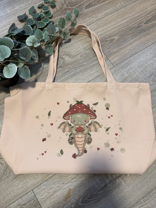 Tasche breit Pilzdrache