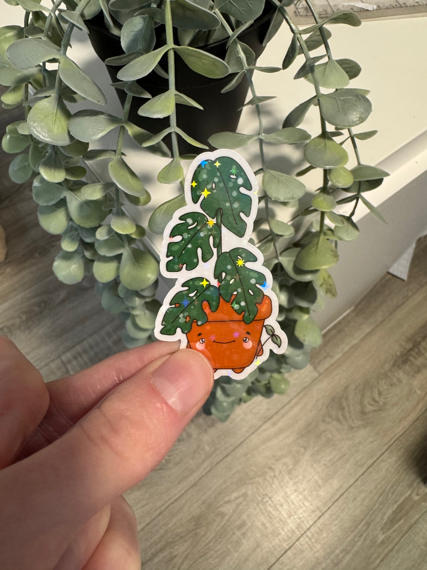 Pflanzen Sticker kawaii