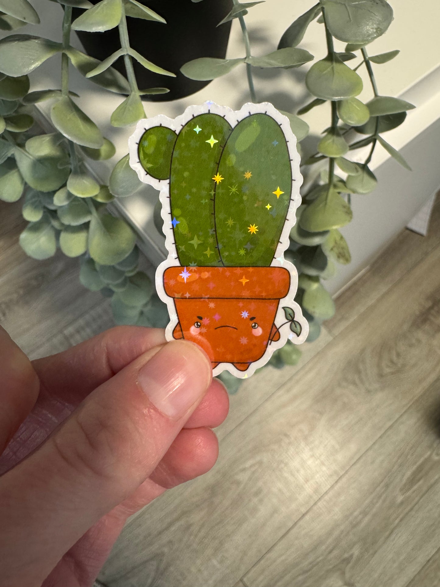 Pflanzen Sticker kawaii
