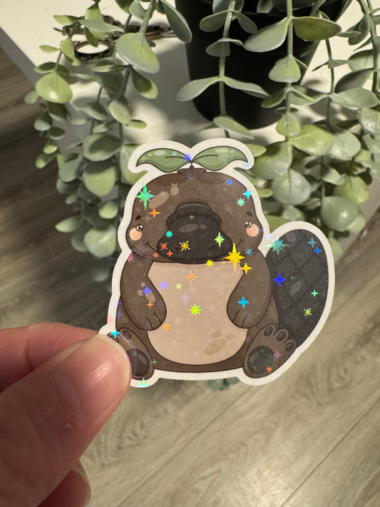 Sticker Schnabeltier kawaii
