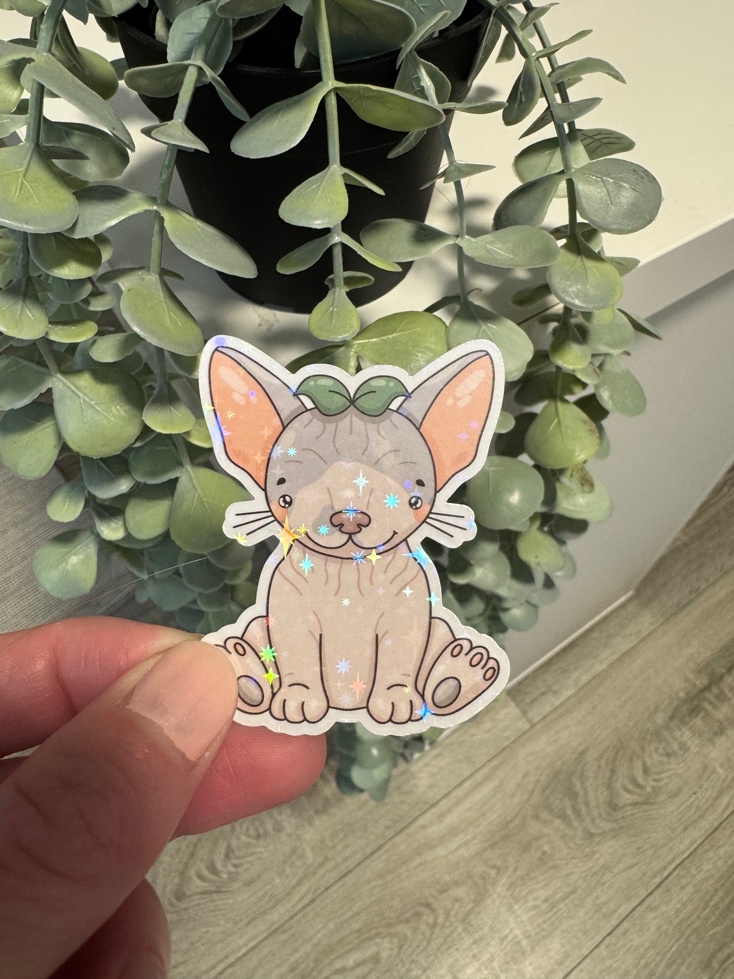 Sticker Nacktkatze kawaii Nala & Simba
