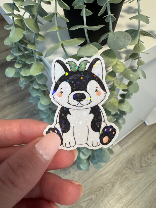 Sticker Husky kawaii