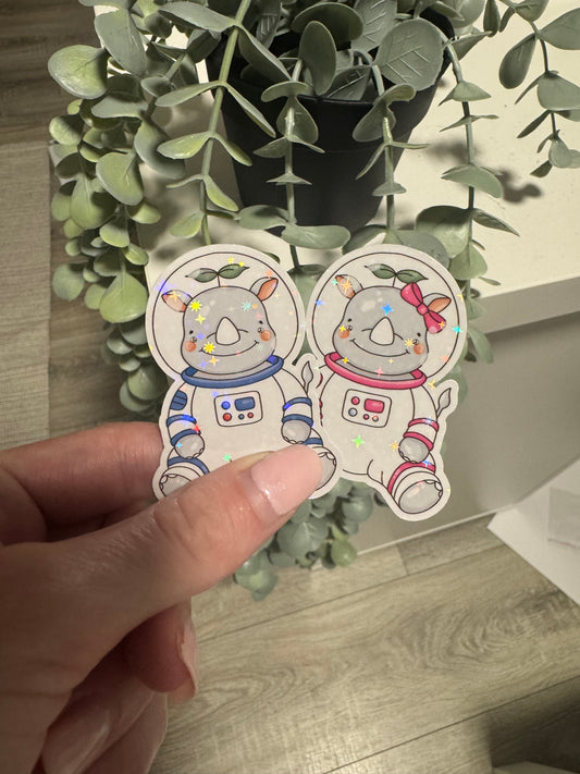 Sticker Astronaut kawaii