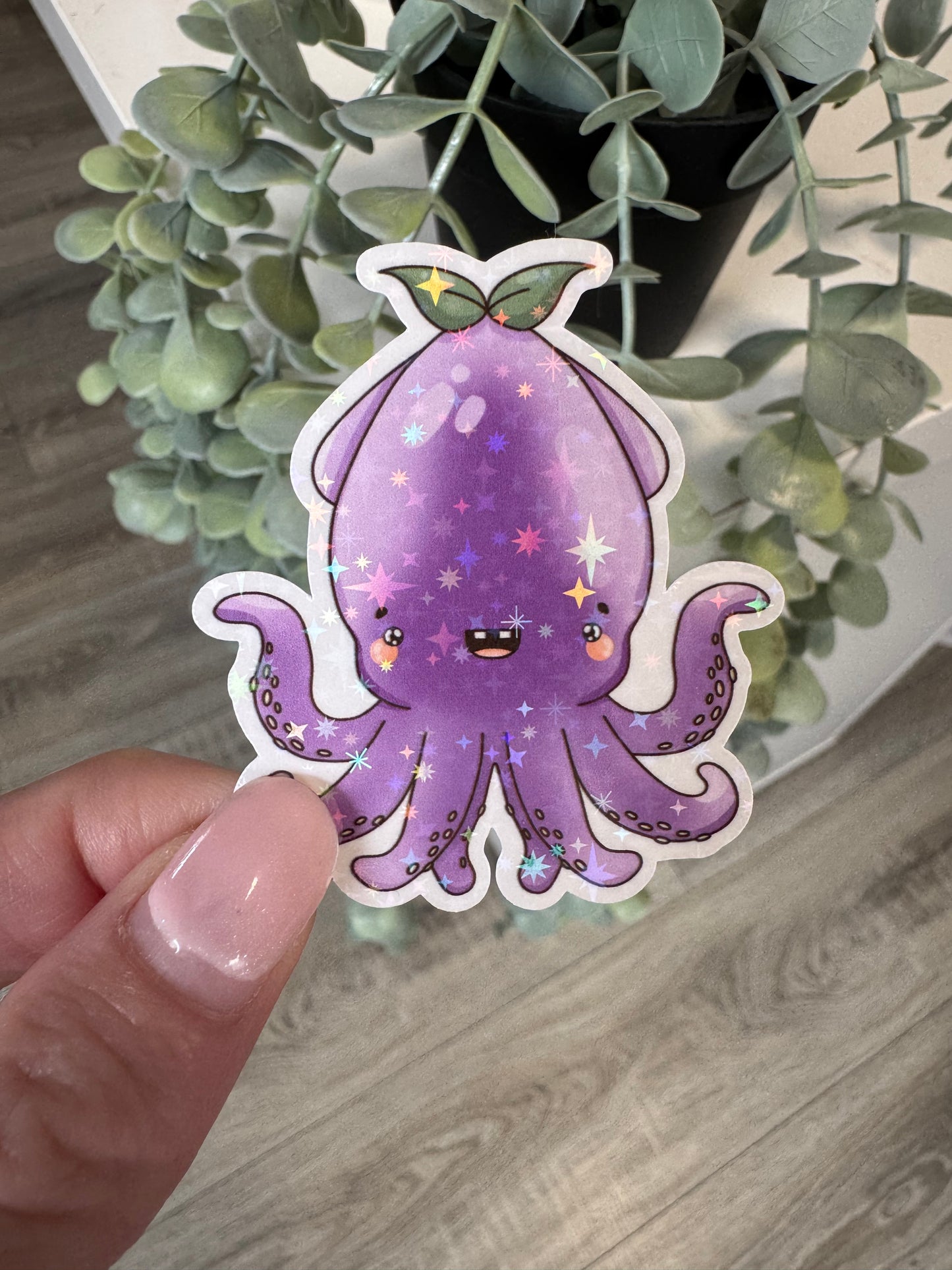 Sticker Kalmar kawaii