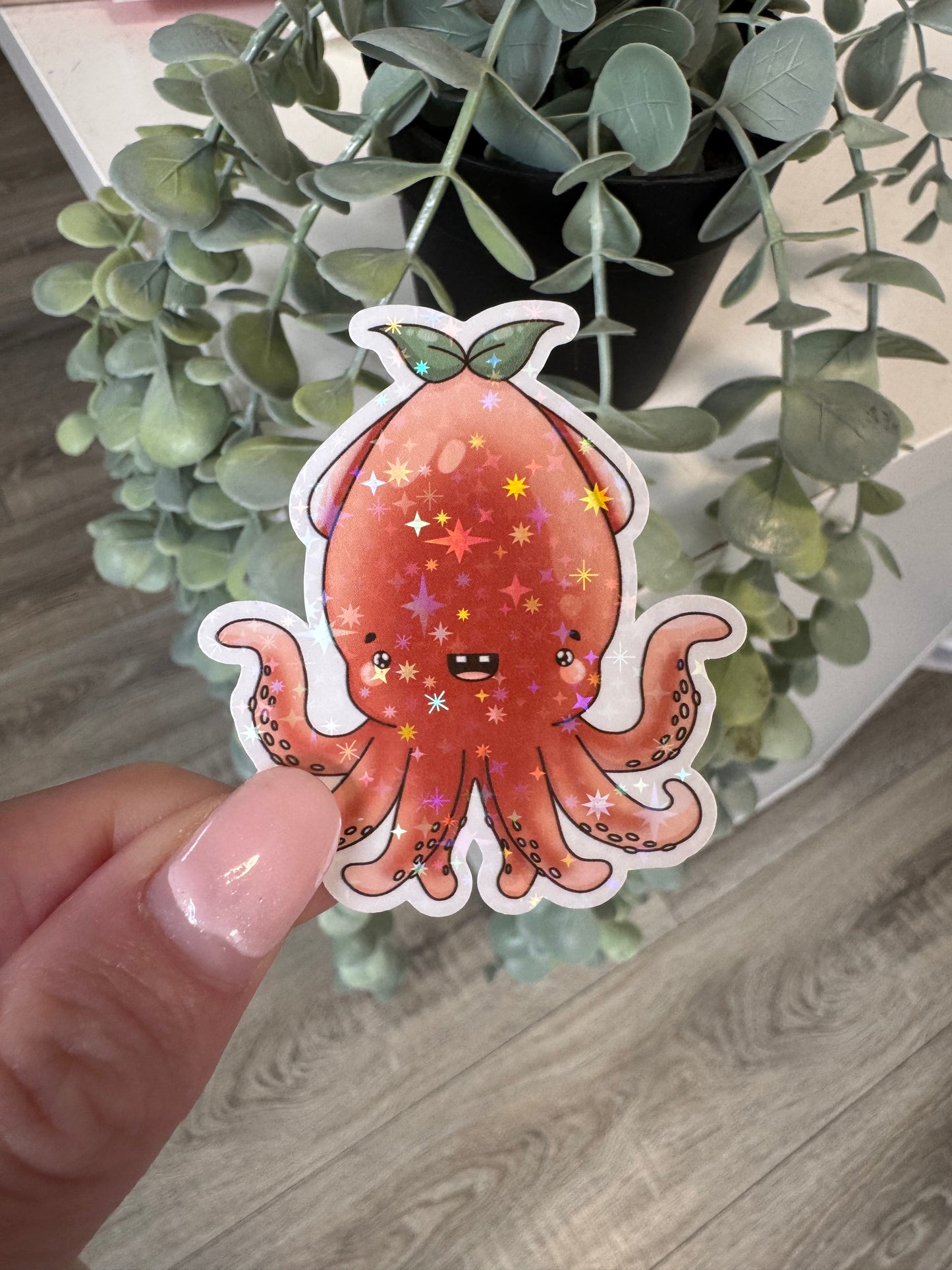 Sticker Kalmar kawaii