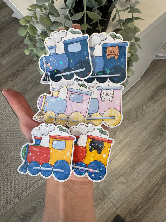Sticker Zug kawaii