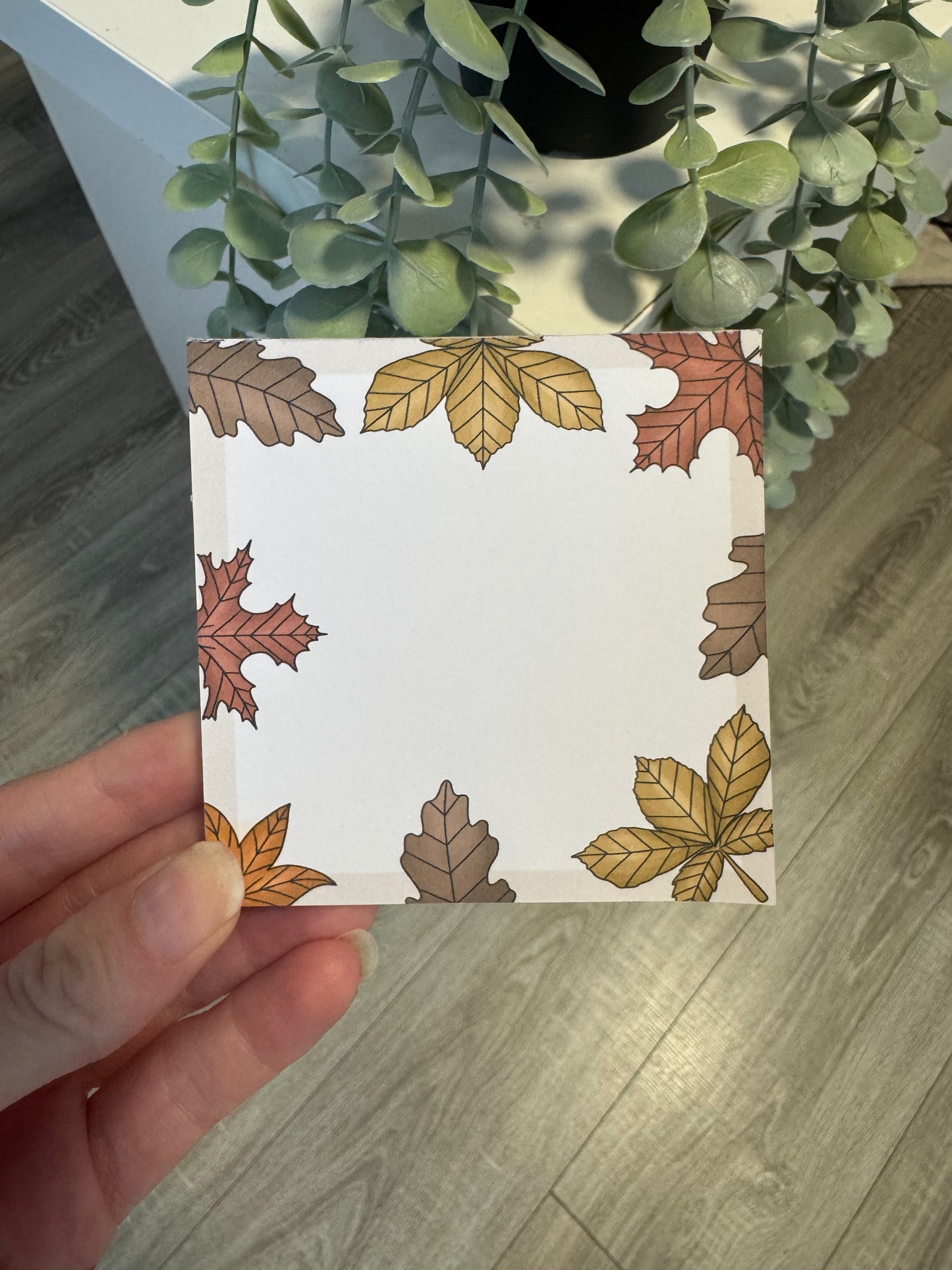 Notizblock mini Herbst