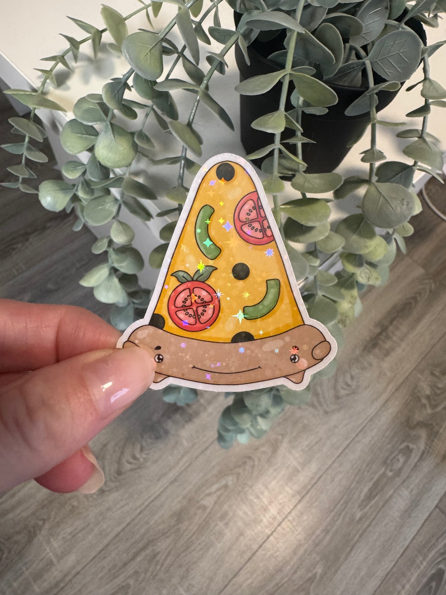 Sticker Pizza kawaii