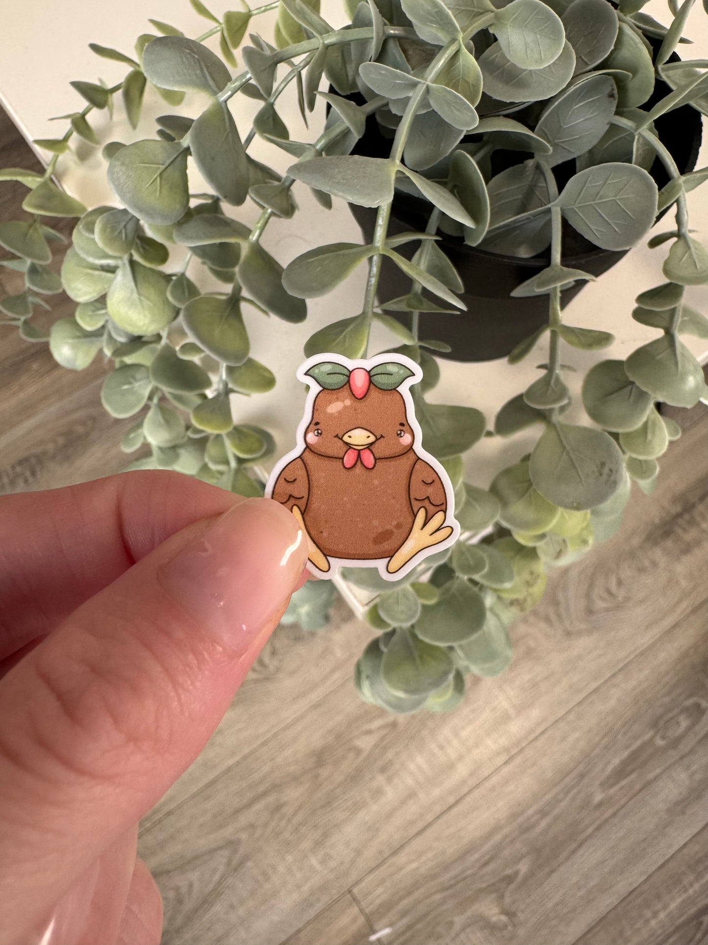 Sticker Huhn kawaii