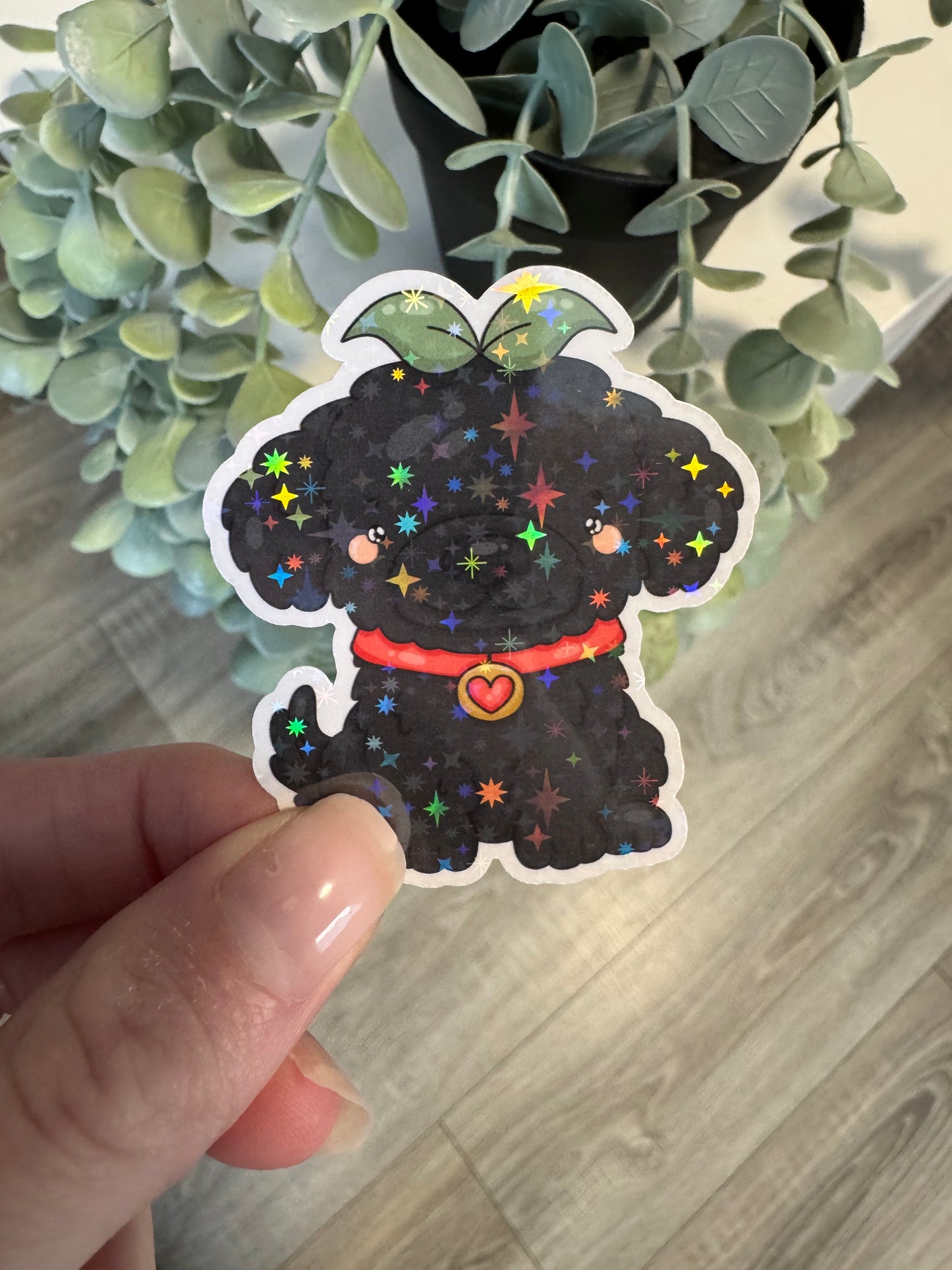 Sticker Maltipoo Hund kawaii