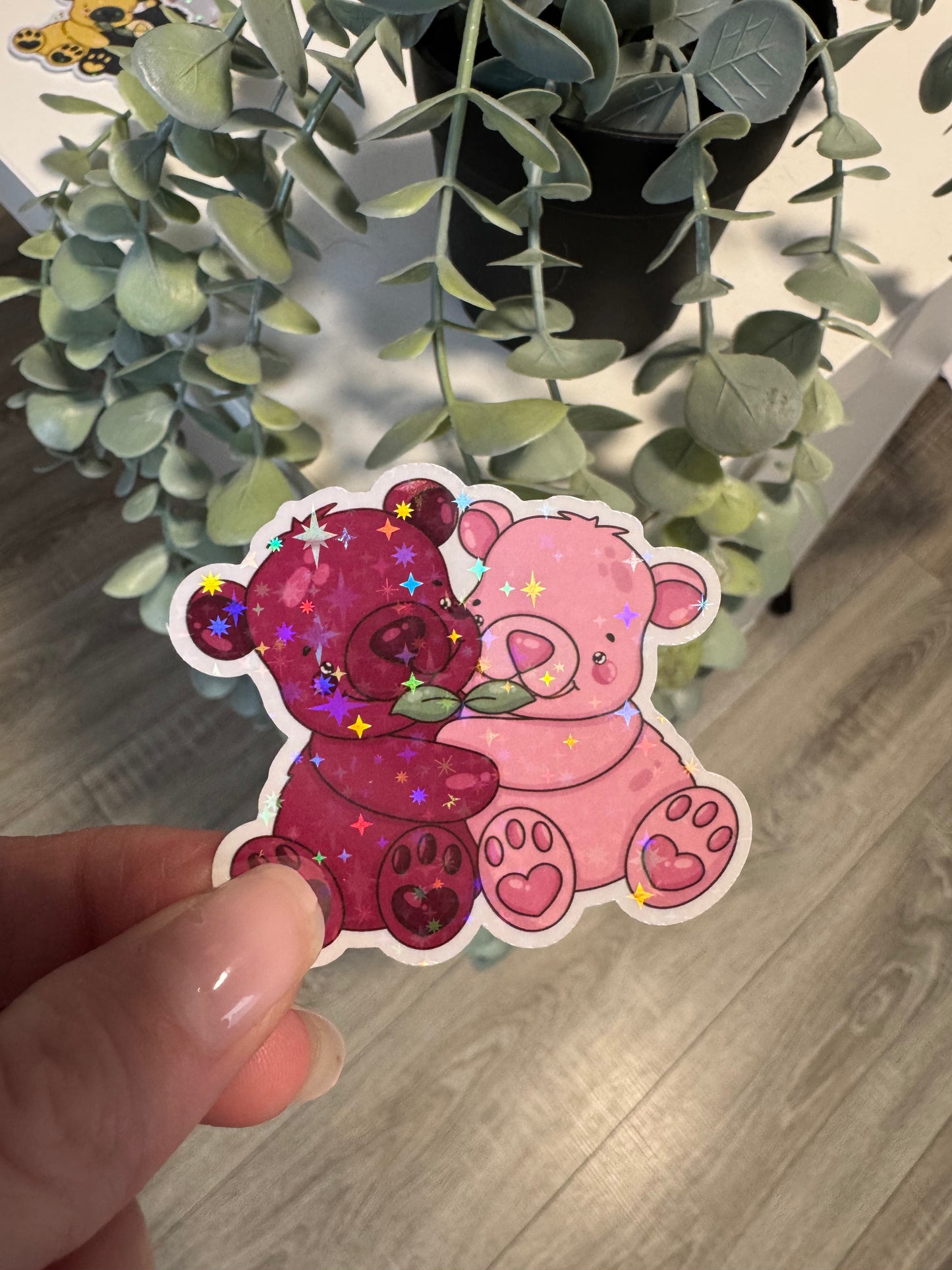 Sticker Bär Umarmung