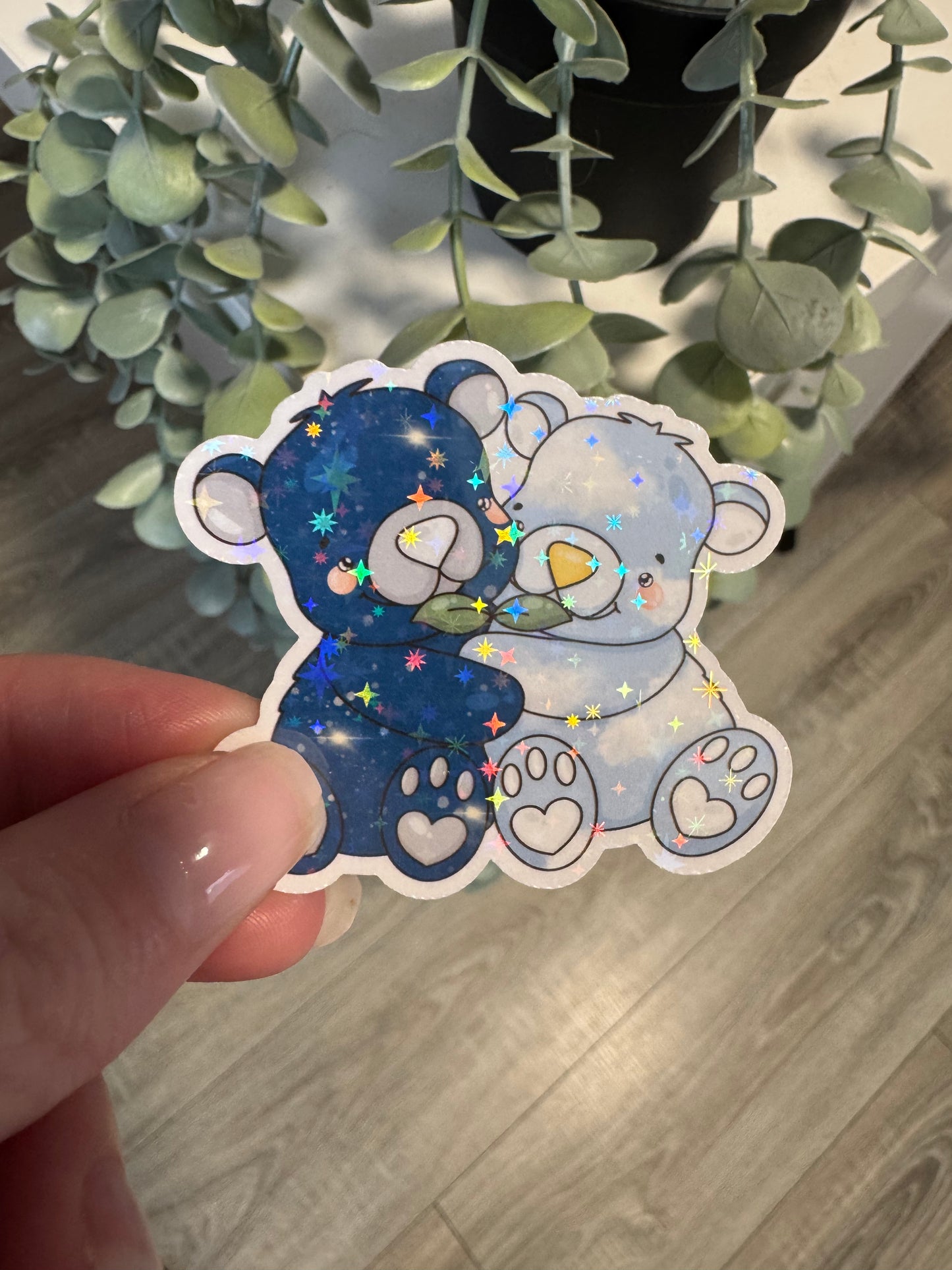 Sticker Bär Umarmung