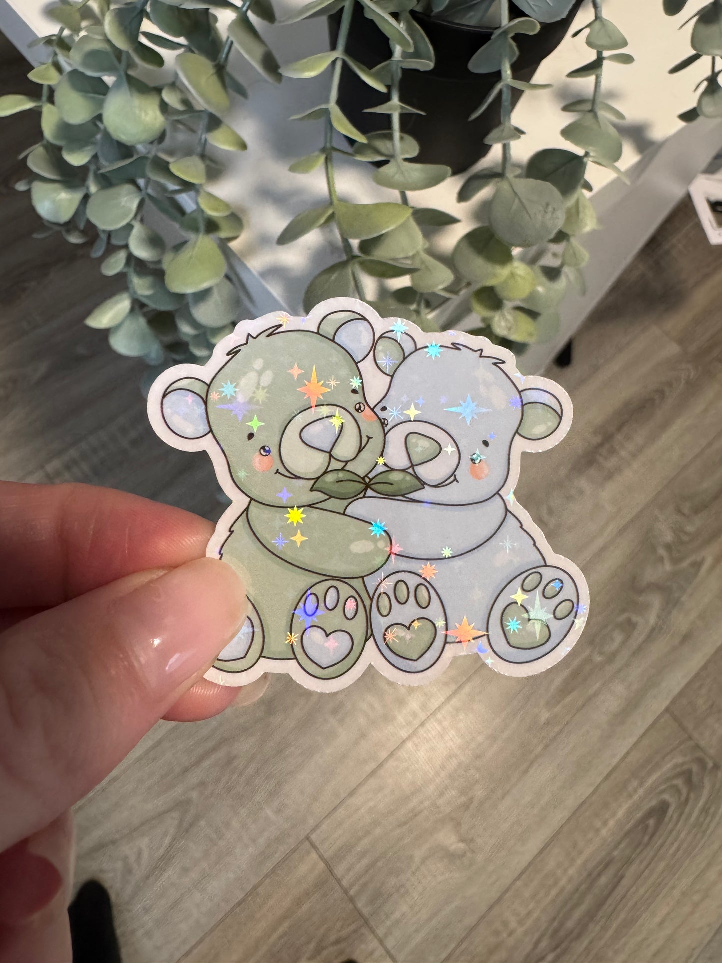 Sticker Bär Umarmung