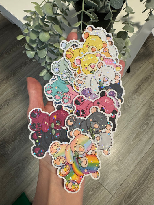 Sticker Bär Umarmung