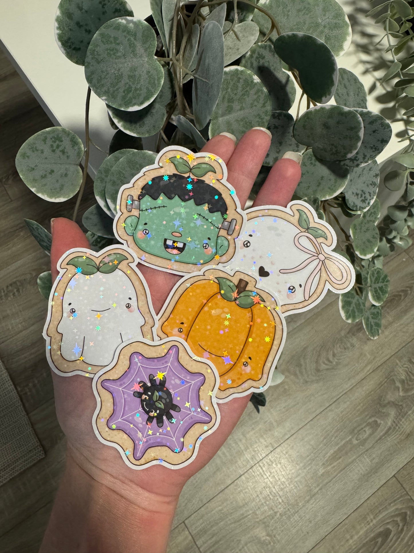 Sticker Halloween Kekse kawaii