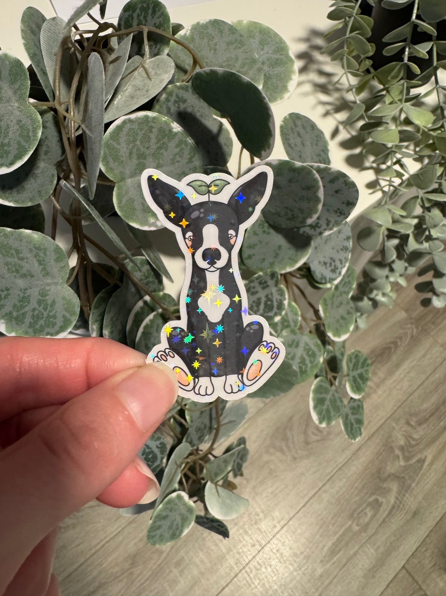 Sticker Windhund kawaii