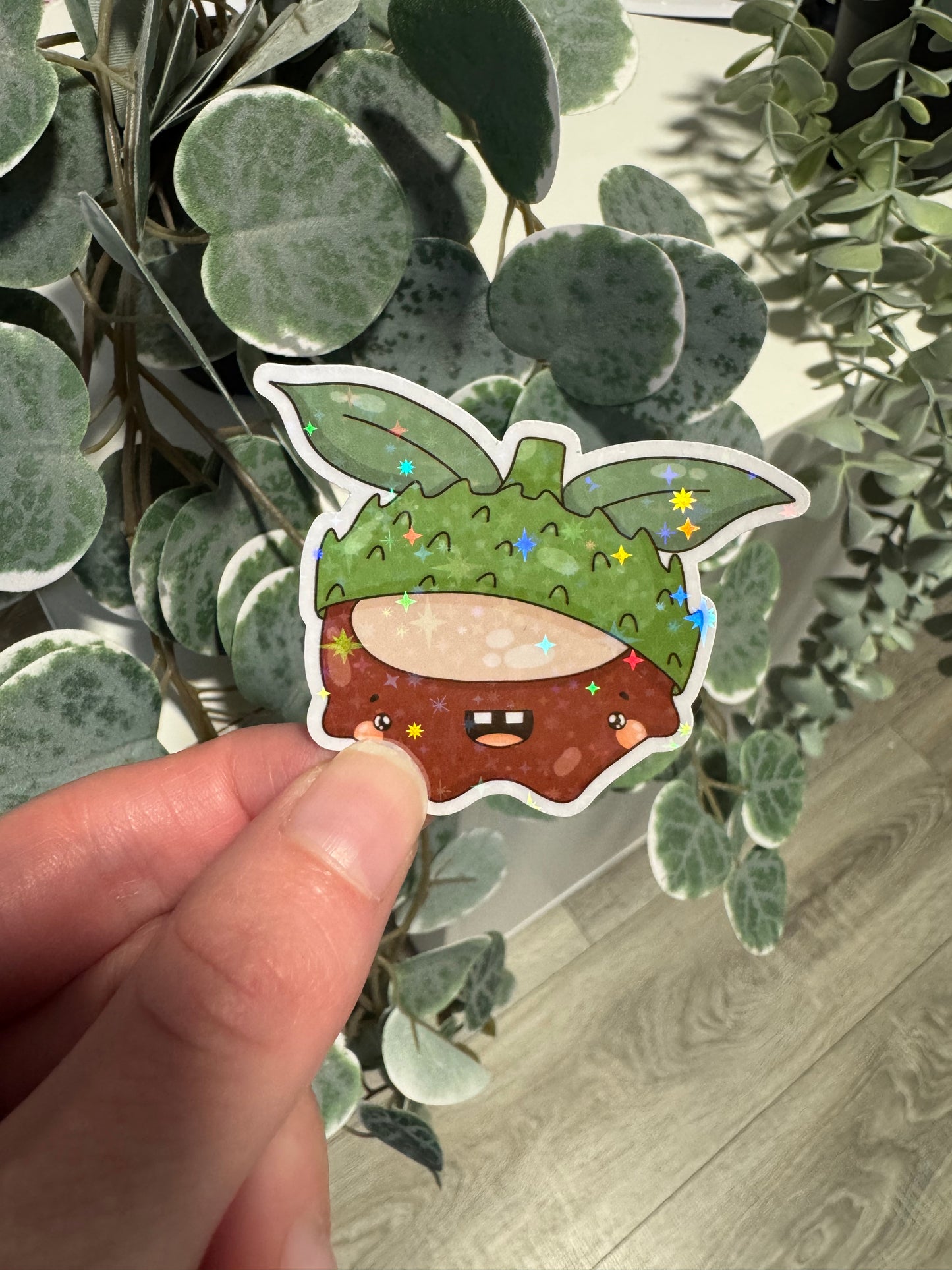 Sticker Kastanie kawaii