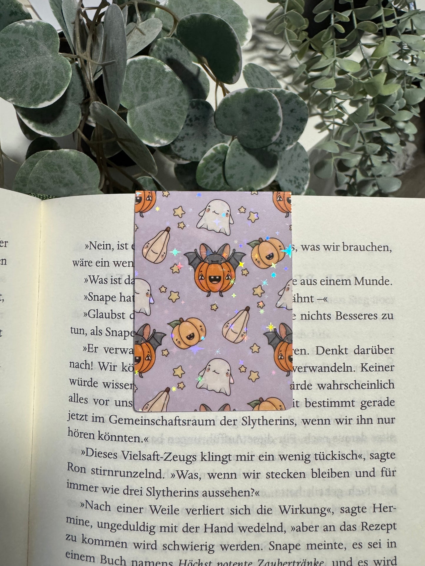 Lesezeichen Halloween quadratisch kawaii