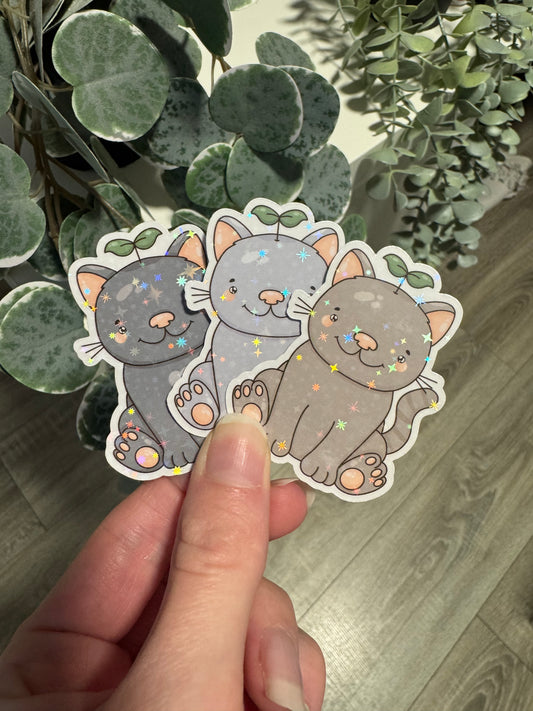 Sticker Britisch Kurzhaar Katze kawaii