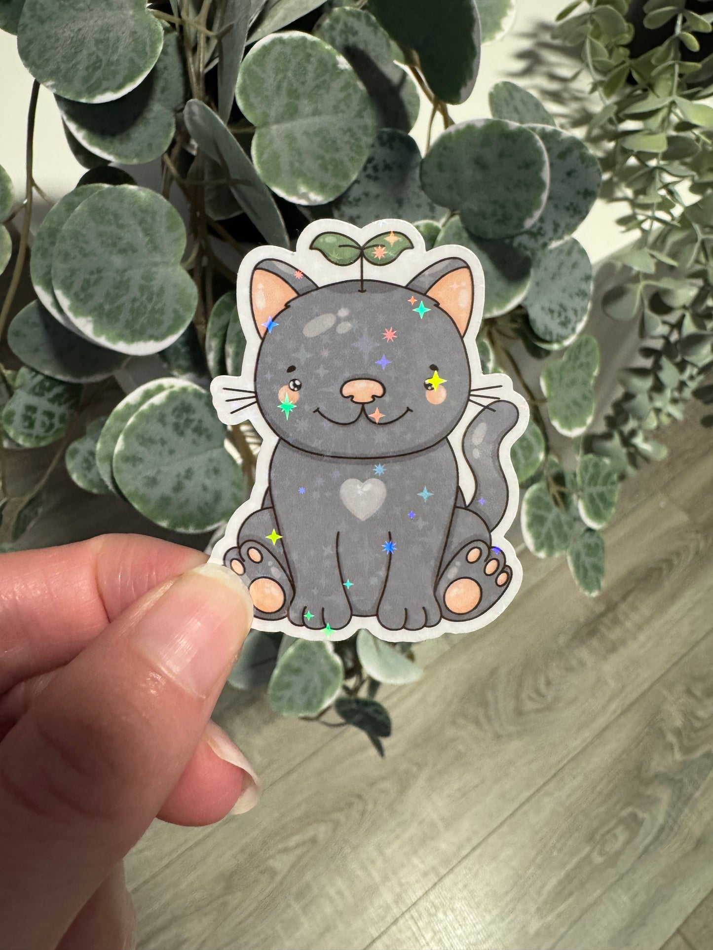 Sticker Britisch Kurzhaar Katze kawaii