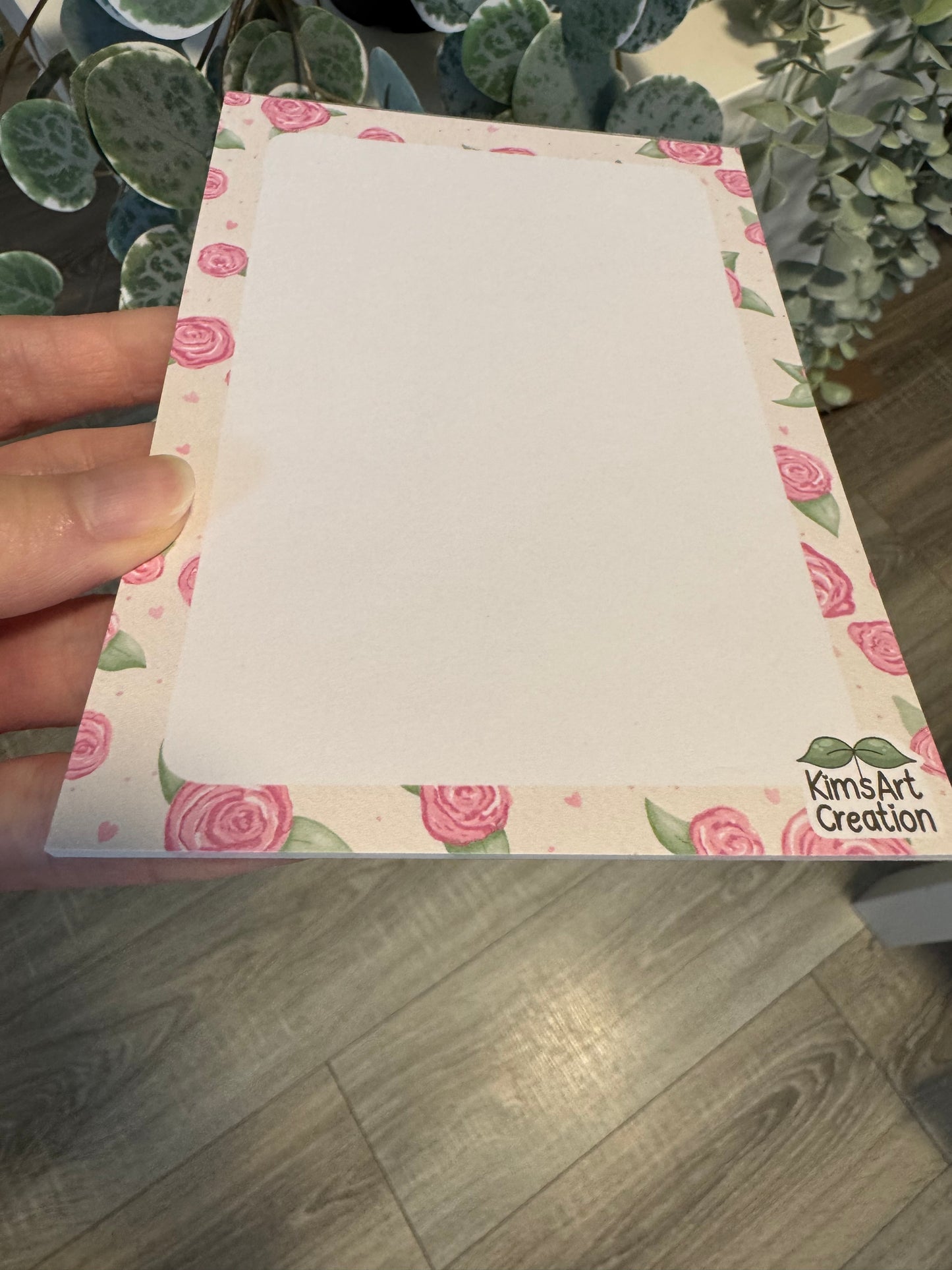 Notizblock vintage Rosen