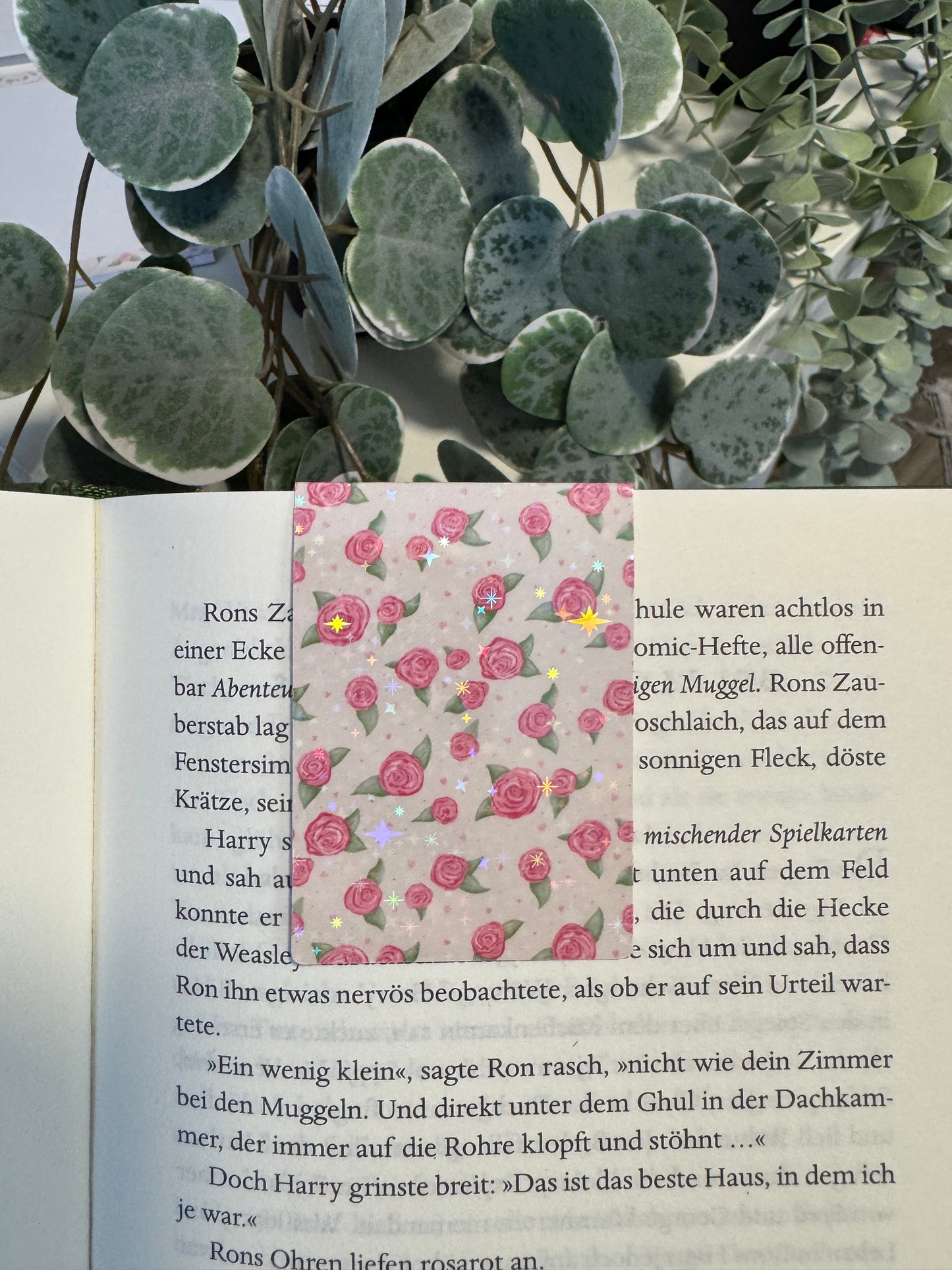 Lesezeichen Rosen vintage