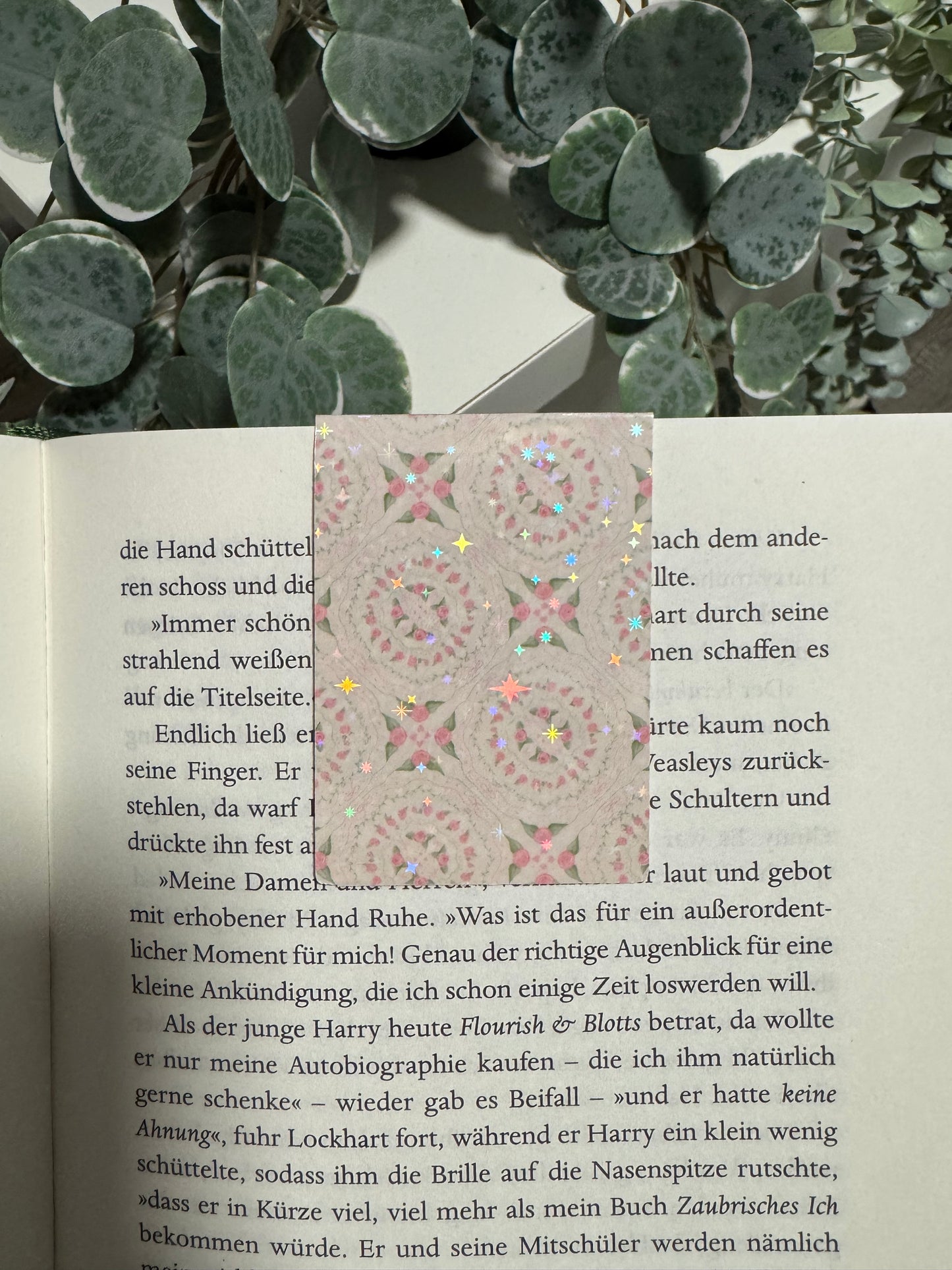 Lesezeichen Rosen shabby chic vintage