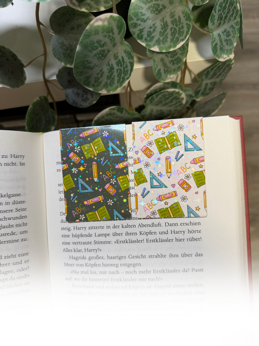 Lesezeichen Lehrer Schule Set